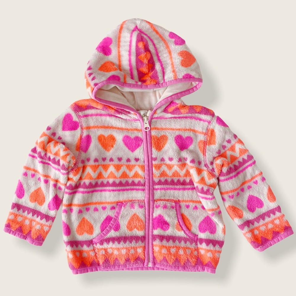Joe Fresh Baby 12-18M Cozy Fleece Full-Zip Hoodie